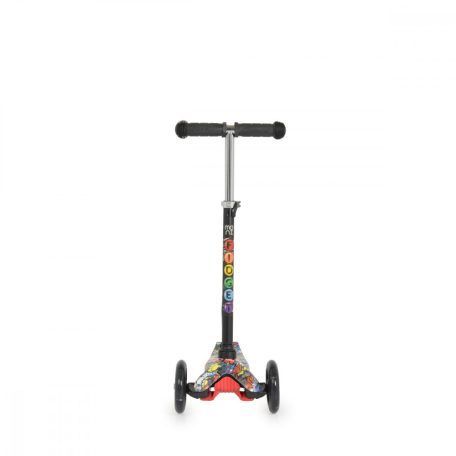 Moni Fidget 3 kerekű roller 3 év+ - fekete 