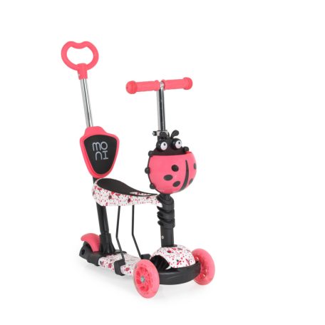 Moni Lollipop roller üléssel katicás piros