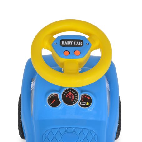 Moni Keep zenélős bébitaxi kék 24 hó+ 