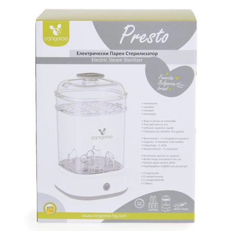 Cangaroo Presto sterilizáló üveghez - Zöld