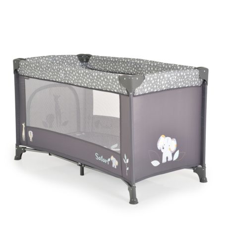 Cangaroo SAFARI 1 szintes utazóágy - grafit