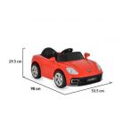 Moni BO Florida elektromos sport autó - piros 