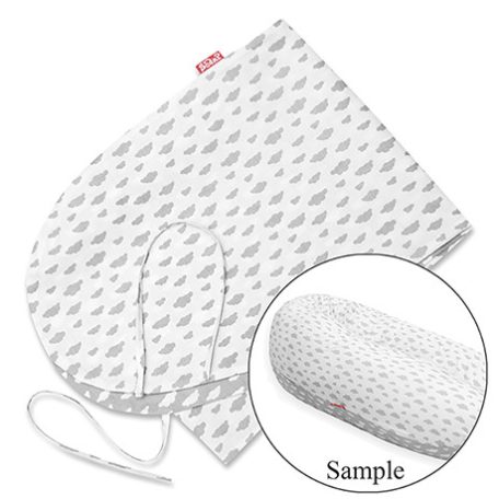 Scamp Formázható univerzális szoptatós párna pamut huzat - Little Clouds