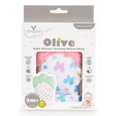 Cangaroo  Olive kesztyű rágóka - rózsaszín 