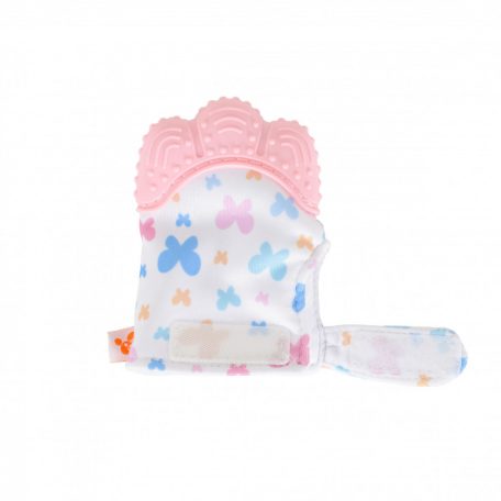 Cangaroo  Olive kesztyű rágóka - rózsaszín 