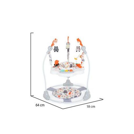 Moni Magic Fun interaktív ugráló - Szürke 