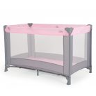 Moni Solo 1 szintes utazóágy - rózsaszín 