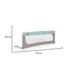 Cangaroo Bed rail leesésgátló 130x43,5 cm - menta
