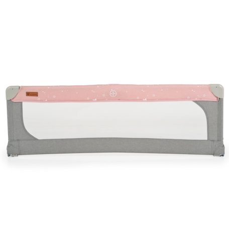Cangaroo Bed rail leesésgátló 130x43,5 cm - rózsaszín/szürke 