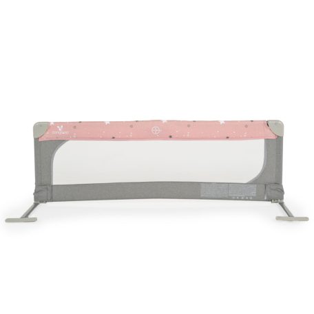 Cangaroo Bed rail leesésgátló 130x43,5 cm - rózsaszín/szürke 