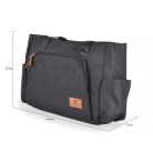 Cangaroo Keily pelenkázó táska - fekete