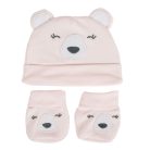 Cangaroo Rey pamut sapka és kiscipők 56-os - rózsaszín 