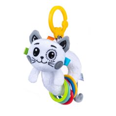   Bali Bazoo Csíptethető Babajáték – Cica Rágókával 0 hó+