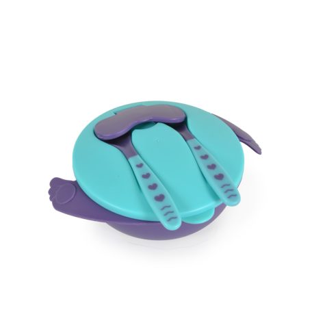 Cangaroo JELLY tál készlet villával és kanállal 300ml