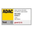 Recaro Axion1 gyerekülés 100-150 cm - Vibrant Orange