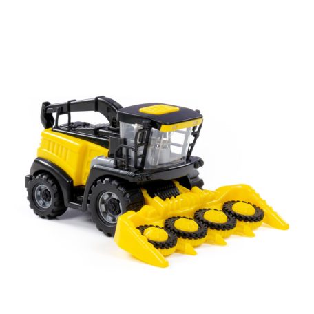 Polesie Toys kombájn - fekete/sárga 