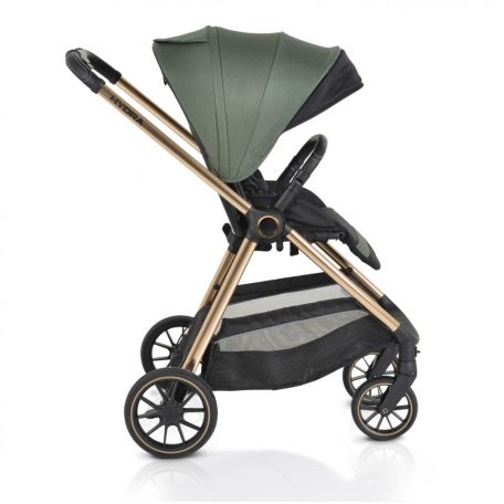 Cangaroo Hydra 3in1 babakocsi i-size hordozóval - Zöld