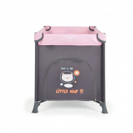 Moni Tommy 2 szintes utazóágy - rózsaszín