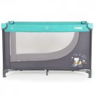 Moni Tommy 2 szintes utazóágy - türkiz 