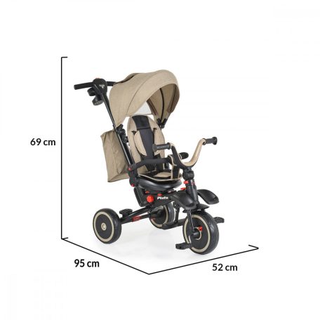 Byox Pluto tricikli (összecsukható) - bézs