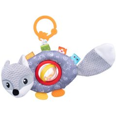   Bali Bazoo felakasztható tükrös plüss játék rágókával és csörgővel - Róka 