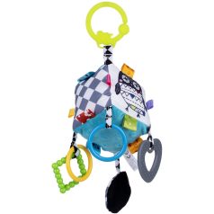   Bali Bazoo Textil kocka - Baglyos felakasztható bébijáték 0 hó+