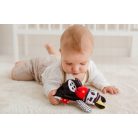 Bali Bazoo kontrasztos plüss bébijáték  rágókával - Zebra 