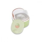 Cangaroo Rum Baba 3in1 bili átalakítható WC szűkítő + fellépő , szilikon ülés - zöld