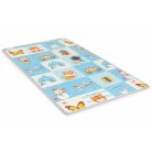 Moni Toys kétoldalas játszószőnyeg 180x100 cm - kék