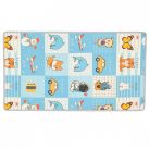 Moni Toys kétoldalas játszószőnyeg 180x100 cm - kék