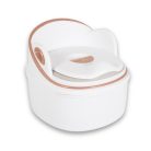 Cangaroo Rum Baba 3in1 bili átalakítható WC szűkítő + fellépő , szilikon ülés - fehér 