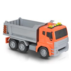 Moni Toys dömper 30 cm - narancs/szürke