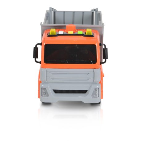 Moni Toys dömper 30 cm - narancs/szürke