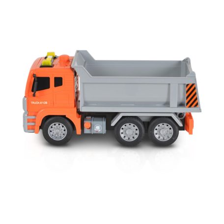 Moni Toys dömper 30 cm - narancs/szürke