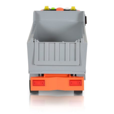 Moni Toys dömper 30 cm - narancs/szürke