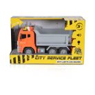 Moni Toys dömper 30 cm - narancs/szürke