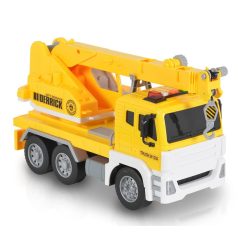 Moni Toys autó daruval - sárga