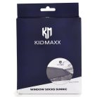 KIDMAXX Sunnic árnyékoló autó ablakra 2 db - Fekete