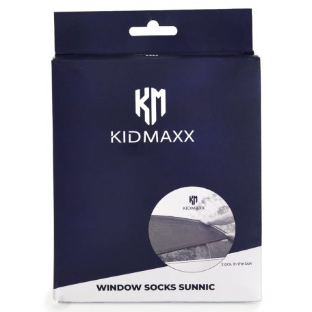 KIDMAXX Sunnic árnyékoló autó ablakra 2 db - Fekete