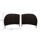 KIDMAXX Sunnic árnyékoló autó ablakra 2 db - Fekete