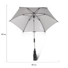 Moni univerzális napernyő babakocsihoz  UV-szűrős - Fekete-klón