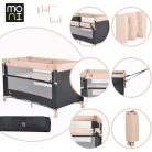 Moni Next Level multifunkciós utazóágy - bézs