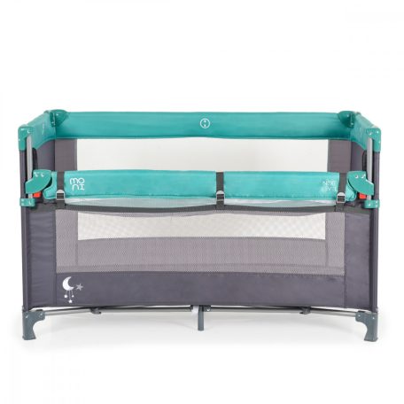 Moni Next Level multifunkciós utazóágy - türkiz