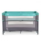 Moni Next Level multifunkciós utazóágy - türkiz