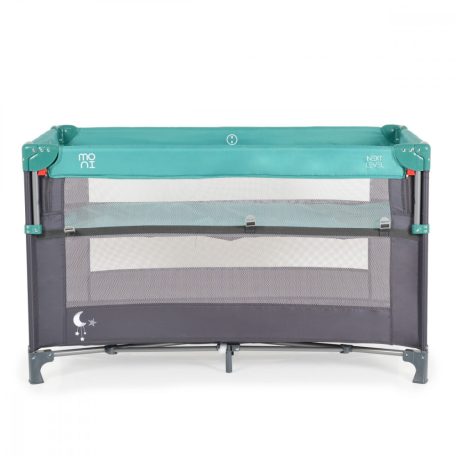 Moni Next Level multifunkciós utazóágy - türkiz
