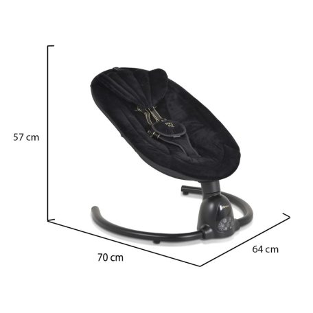 Moni Clarissa elektromos hinta és pihenőszék - Fekete