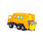 Polesie Toys kukásautó kukával - sárga 