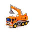 Polesie Toys City Kotrógép teherautó - Sárga 