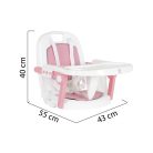 Moni Amaretti 3in1 etetőszék - Rózsaszín 