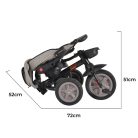 Byox Explore tricikli összecsukható (forgatható üléssel) - Bézs